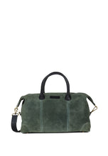 Load image into Gallery viewer, Weekend Bag Milo Suede Green