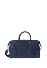 Load image into Gallery viewer, Weekend Bag Milo Suede Navy