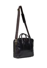 Load image into Gallery viewer, Laptop Bag Wilfred Dark Brown