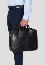 Load image into Gallery viewer, Laptop Bag Wilfred Dark Brown
