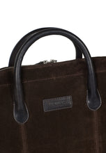 Load image into Gallery viewer, Laptop Bag Wilfred Suede Chocolate