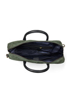 Load image into Gallery viewer, Laptop Bag Wilfred Suede Green