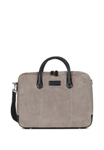Load image into Gallery viewer, Laptop Bag Wilfred Suede Grey
