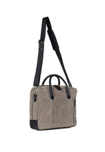 Load image into Gallery viewer, Laptop Bag Wilfred Suede Grey