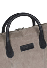 Load image into Gallery viewer, Laptop Bag Wilfred Suede Grey