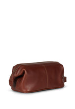 Load image into Gallery viewer, Washbag Leather Steven Brown