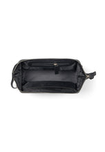 Load image into Gallery viewer, Washbag Suede Leather Steven Black