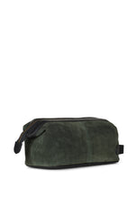 Load image into Gallery viewer, Washbag Suede Leather Steven Green