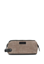 Load image into Gallery viewer, Washbag Suede Leather Steven Grey