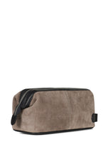 Load image into Gallery viewer, Washbag Suede Leather Steven Grey