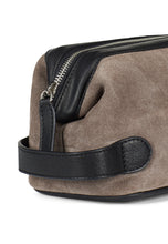 Load image into Gallery viewer, Washbag Suede Leather Steven Grey