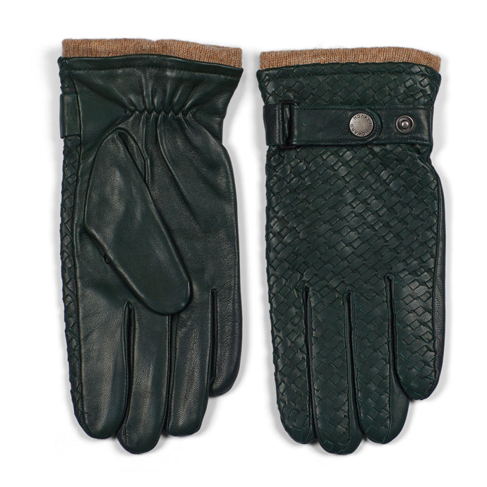 Leather Gloves Axel Green