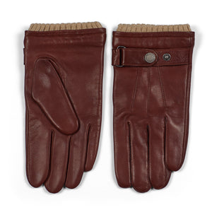 Leather Gloves Smith Brown