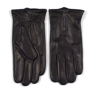 Leather Gloves Barney Black