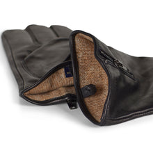 Load image into Gallery viewer, Leather Gloves Barney Black
