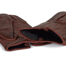 Load image into Gallery viewer, Leather Gloves Roman Brown