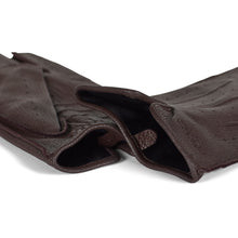 Load image into Gallery viewer, Leather Gloves Roman Dark Brown