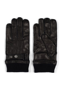 Leather Gloves Carl Black