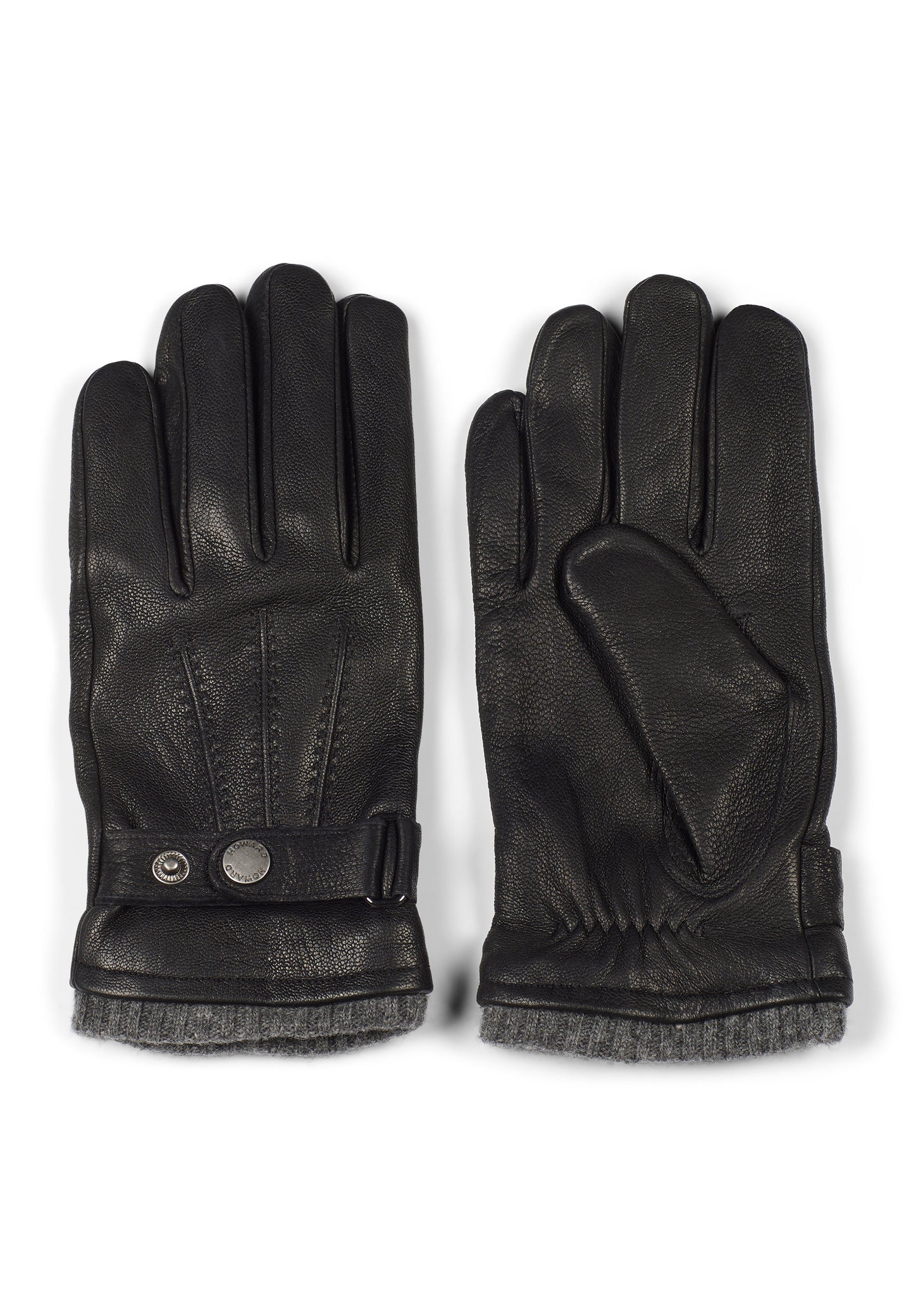 Leather Gloves Bruno Black