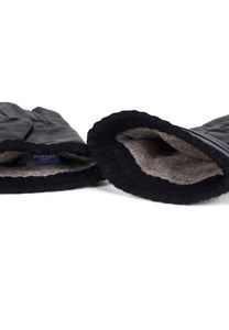 Leather Gloves Fredh Black