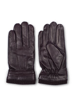 Load image into Gallery viewer, Leather Gloves Fredh Dark Brown