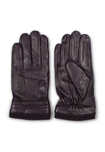 Leather Gloves Fredh Dark Brown