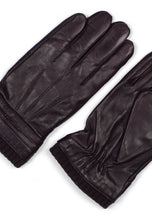 Load image into Gallery viewer, Leather Gloves Fredh Dark Brown