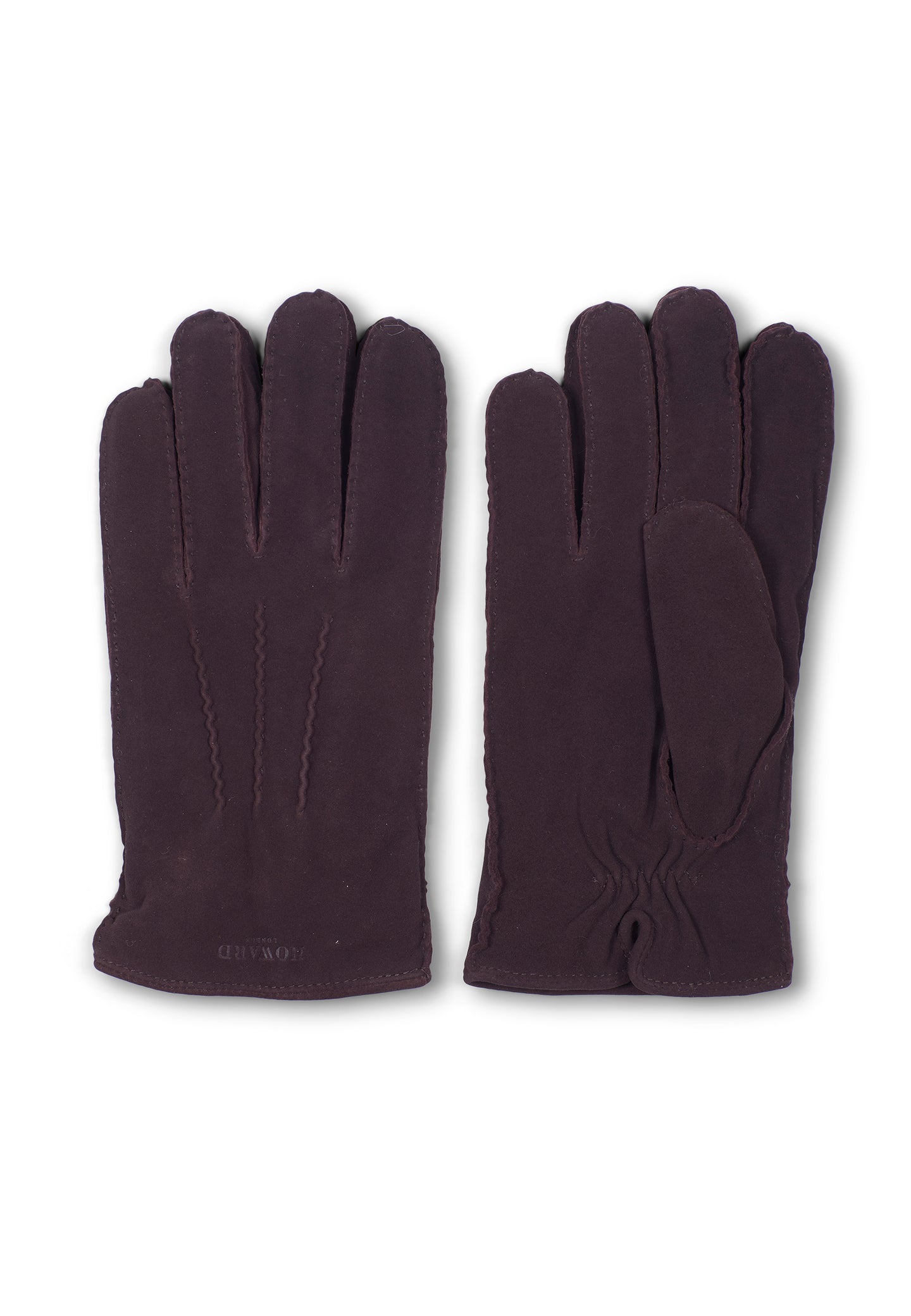 Leather Gloves Sander Dark Brown