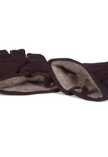 Load image into Gallery viewer, Leather Gloves Sander Dark Brown