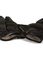 Load image into Gallery viewer, Leather Gloves Tim Black