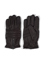 Load image into Gallery viewer, Leather Gloves Tim Dark Brown