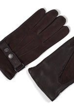Load image into Gallery viewer, Leather Gloves Bayford Dark Brown