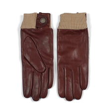 Load image into Gallery viewer, Women&#39;s Leather Gloves Lily Brown