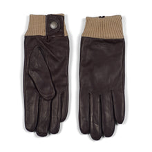 Load image into Gallery viewer, Women&#39;s Leather Gloves Lily Dark Brown