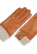 Load image into Gallery viewer, Women&#39;s Leather Gloves Lily Tan