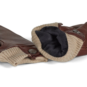 Women's Leather Gloves Lucy Brown