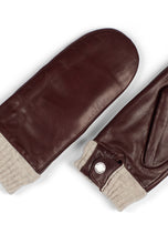 Load image into Gallery viewer, Women&#39;s Leather Gloves Lucy Brown