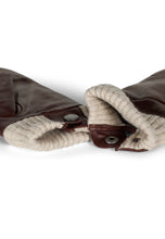 Load image into Gallery viewer, Women&#39;s Leather Gloves Lucy Brown