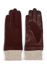 Load image into Gallery viewer, Women&#39;s Leather Gloves Leah Brown