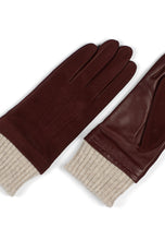 Load image into Gallery viewer, Women&#39;s Leather Gloves Leah Brown