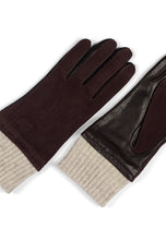 Load image into Gallery viewer, Women&#39;s Leather Gloves Leah Dark Brown