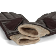 Load image into Gallery viewer, Women&#39;s Leather Gloves Leah Dark Brown