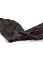 Load image into Gallery viewer, Women's Leather Gloves Emelie Dark Brown