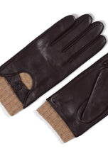 Load image into Gallery viewer, Women's Leather Gloves Sienna Dark Brown