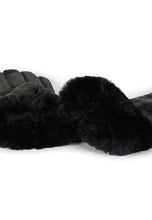 Load image into Gallery viewer, Women's Leather Gloves Isabella Black