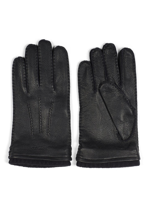 Leather Gloves Mateo Black