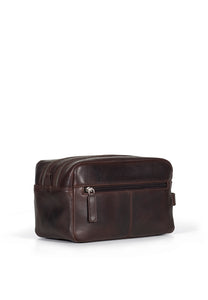 Toiletry Bag Hayden Dark Brown