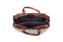 Load image into Gallery viewer, Laptop Bag Leopold Brown - Howard London