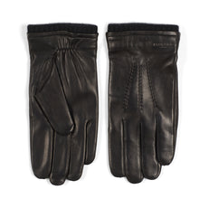Load image into Gallery viewer, Leather Gloves Ted Black - Howard London