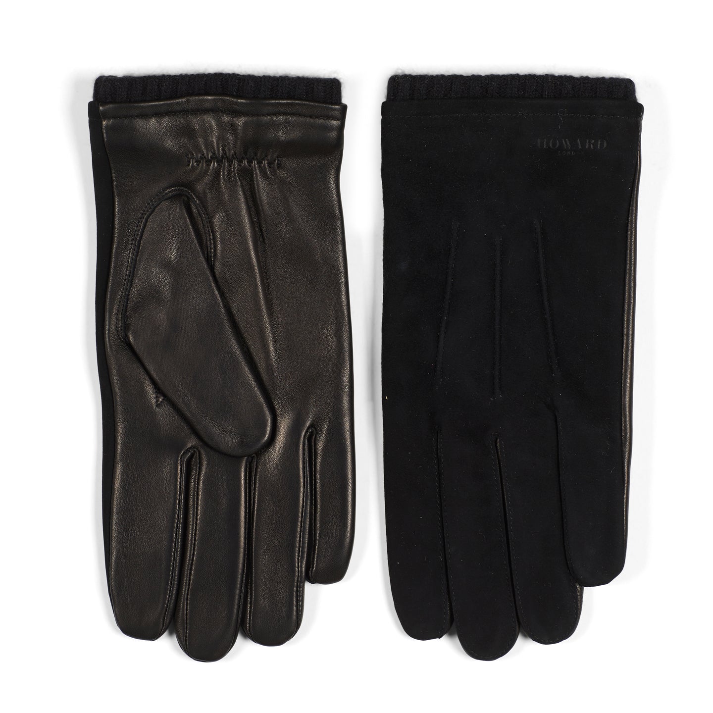 Leather Gloves Bob Black - Howard London